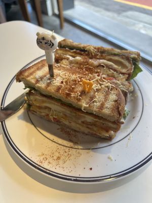 Taipei cheese sandwich  at Little Gangster - 리틀갱스터 in Seoul