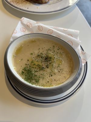 Side potato soup  at Little Gangster - 리틀갱스터 in Seoul