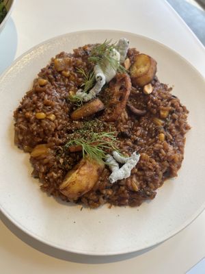 Kimchi risotto  at Little Gangster - 리틀갱스터 in Seoul