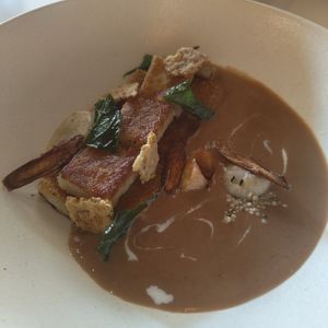 Chestnut cream gnocchi at Little Gangster - 리틀갱스터 in Seoul