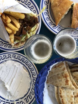 Gyros and vegan options  at Gyrosteria Yannis - Centro Città in Bari
