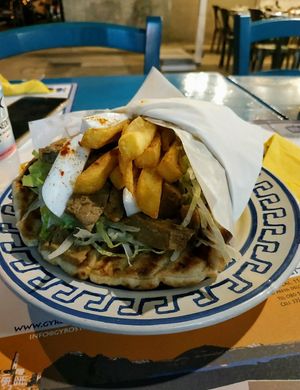 Pita seitan con aggiunta di feta veg at Gyrosteria Yannis - Centro Città in Bari