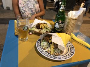 Vegan gyros at Gyrosteria Yannis - Centro Città in Bari