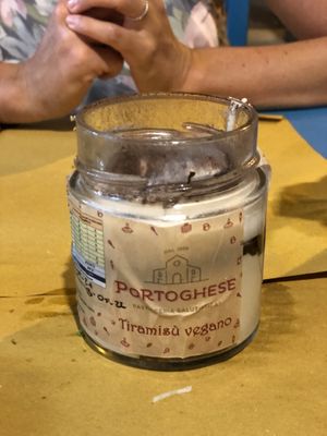 Vegan tiramisu - beware of this dessert  at Gyrosteria Yannis - Centro Città in Bari