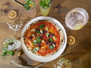 Pizza at Eve's in Winsford