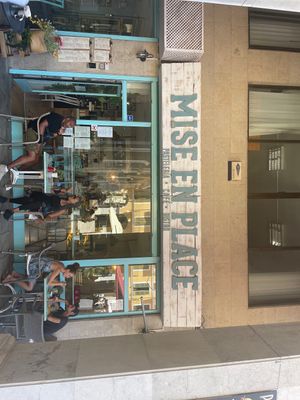 Store front at Mise En Place in Mallorca