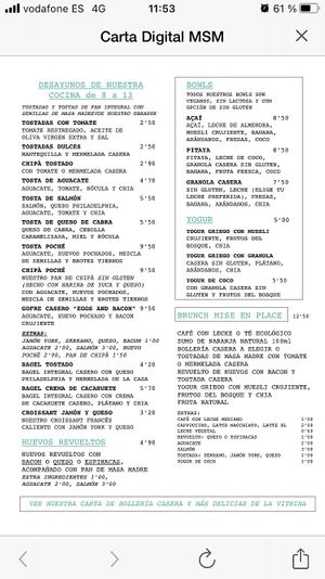 Menu4 at Mise En Place in Mallorca