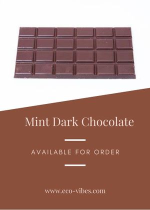 Cacao chocolate + mint flavoring at Eco Vibes  in Koh Phangan