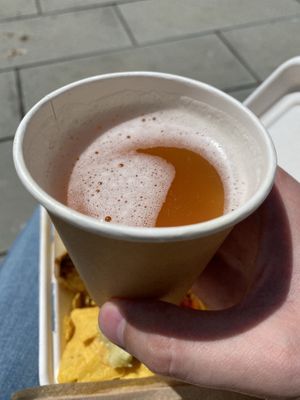 Fresh apple juice (I did drink some before I remembered to take the photo!)  at Stoked Food - Street Food & Event Catering Services in Bristol