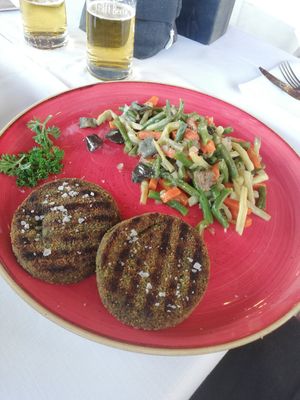 Spinaci Burger at Sandrocchia in Lignano Sabbiadoro