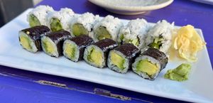 Avocado maki and ACA maki at Myst in Jim Thorpe