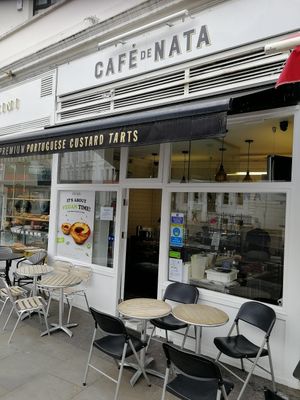 Exterior at Café de Nata in South West London
