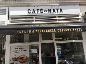 Front at Café de Nata in South West London