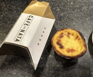 Takeaway nata  at Café de Nata in South West London