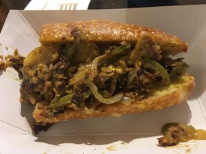 Seitan Cheesesteak from Blackbird Pizzeria
photo by ecoRDN ecoRDN.com at Blackbird Pizzeria - 6th St in Philadelphia