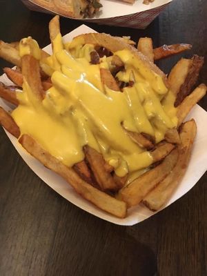 Cheese Fries at Blackbird Pizzeria - 6th St in Philadelphia