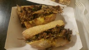 Philly Cheese Steak at Blackbird Pizzeria - 6th St in Philadelphia