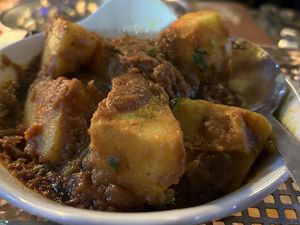 Bombay potatoes   at The Magna Tandoori in Berwick-upon-tweed