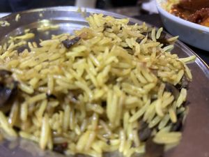 Mushroom rice   at The Magna Tandoori in Berwick-upon-tweed
