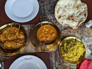 Feesh Tandoori Rotis - perfect way to soak up the base gravy! at The Magna Tandoori in Berwick-upon-tweed