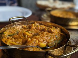 Vegetable Naga: fiery deliciousness! at The Magna Tandoori in Berwick-upon-tweed