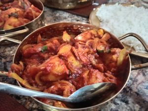 Aloo Gobi at The Magna Tandoori in Berwick-upon-tweed