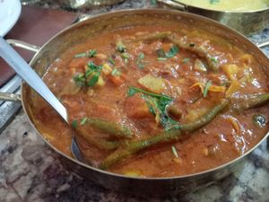 Vegetable Madras at The Magna Tandoori in Berwick-upon-tweed