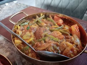 Vegetable Bhuna at The Magna Tandoori in Berwick-upon-tweed