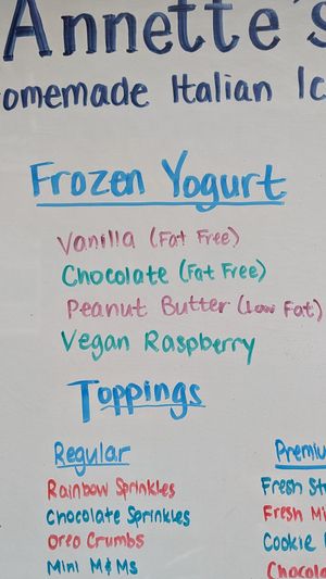  at Annette's Italian Ice in Chicago