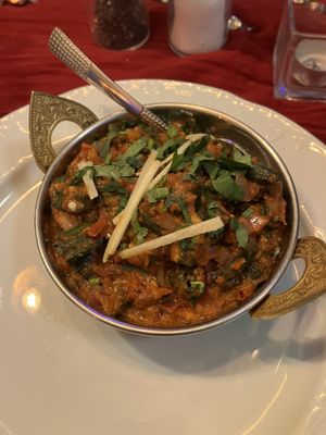 Bhindi Masala  at Taste of India in Euskirchen