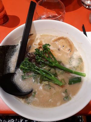 Miso ramen at Heddon Yokocho in London