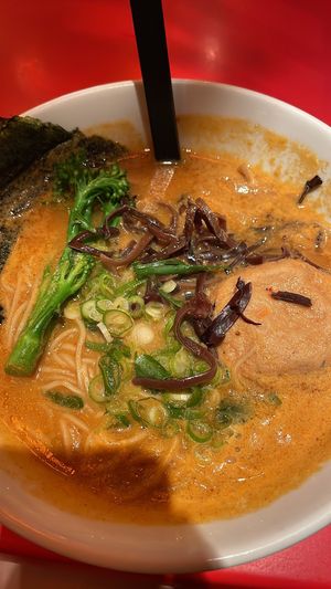 Spicy vegan ramen   at Heddon Yokocho in London