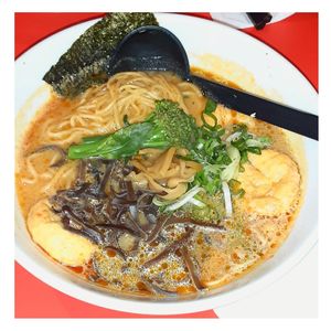 Spicy Vegan Miso Ramen at Heddon Yokocho in London