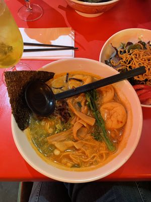 Vegan Miso Ramen  at Heddon Yokocho in London