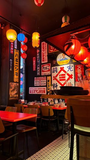 Japanese Alleyway Inspired Interior  at Heddon Yokocho in London