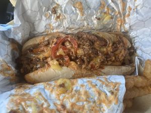 Yo Adrián! Philly Cheezesteak (special) at Bangin' Vegan Eats in Charleston