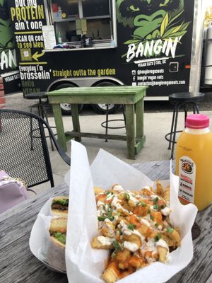 Mac attack at tradesman!  at Bangin' Vegan Eats in Charleston