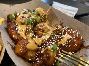 Honey bang cauliflower  #Veganuary at Bangin' Vegan Eats in Charleston