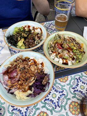 100% vegan Poke Bowl at Ammare in Como