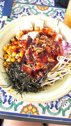 Vegan Poke Bowl at Ammare in Como