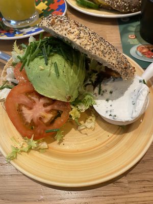   at Bagels & Beans - Raadhuisstraat in Amsterdam