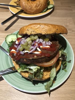 Meatless magic!  at Bagels & Beans - Raadhuisstraat in Amsterdam