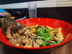 Thai ramen #Veganuary at Noods Ramen Bar in Honolulu