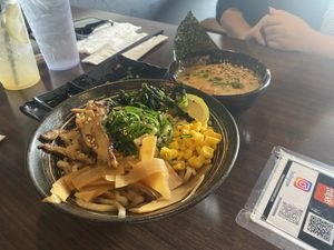   at Noods Ramen Bar in Honolulu