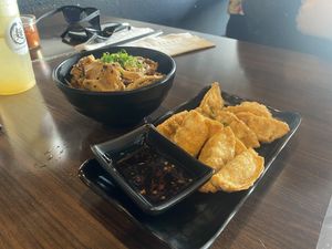   at Noods Ramen Bar in Honolulu