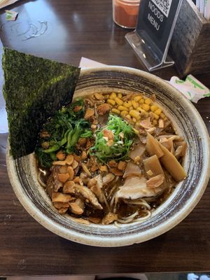   at Noods Ramen Bar in Honolulu