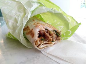 Hoisin duck wrap at Clean Kitchen Club - Camden in London