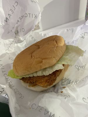 Truffle Mayo Burger  at Clean Kitchen Club - Camden in London