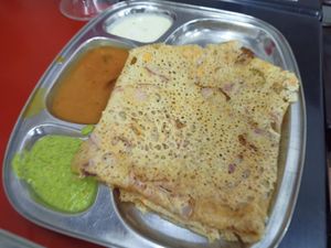 Onion dosa at Sri Ananda Bahwan (Pure Vegetarian) - Georgetown in Penang