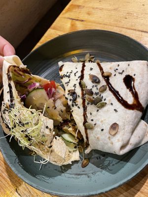 Tofu wrap  at Feel Green in Split